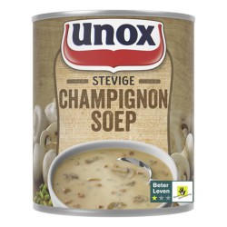 Unox stevige champignonsoep