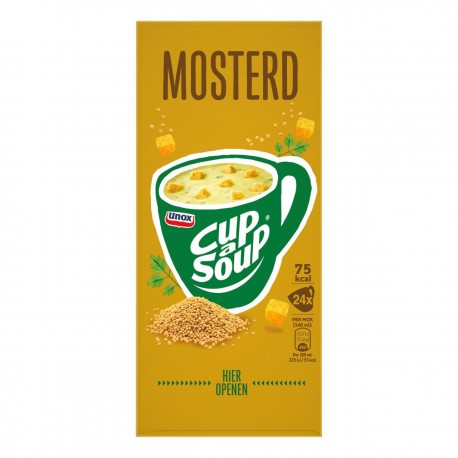 Unox cup a soup Mosterd