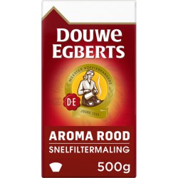 D.E.Snelf.Koffie Aroma rood