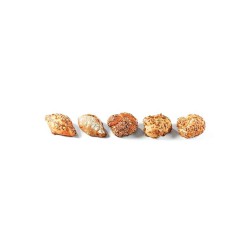 Mini gourmet broodjes wit,meerg.(74641)