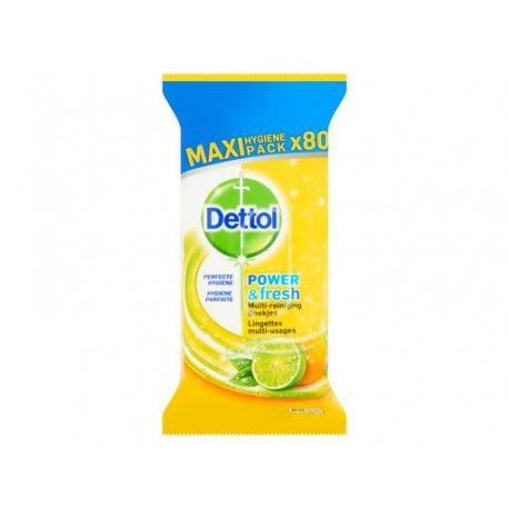 Dettol Power&Fresh Citrus doekjes