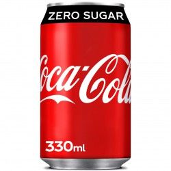 Coca Cola Zero dk blik tray