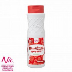 NIC Topping Aardbei (51400)