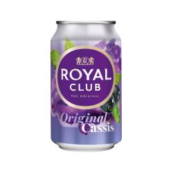 Royal Club Cassis blik tray
