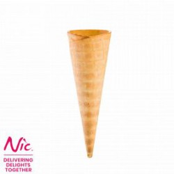 NIC Cornet met vlakke rand (51129)
