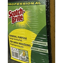 Scotch-Brite schuurspons 74 geel/groen