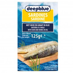 D.blue Sardinnes in Olijfolie