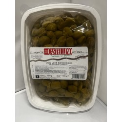 Castellino Grote groene olijven z/pit